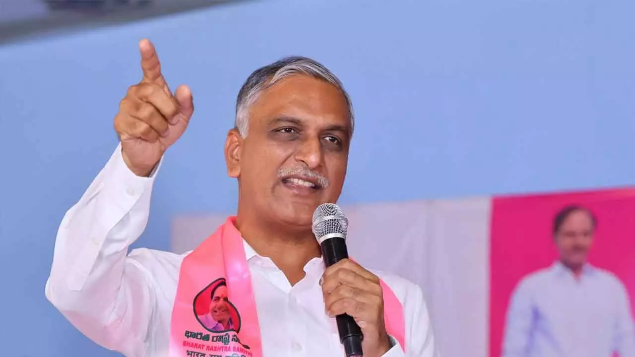 Rs 20,000 cr burden on people to benefit contractors: Harish Rao