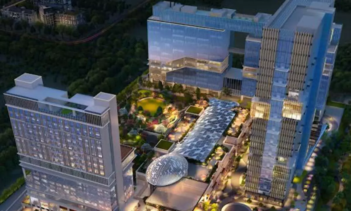 Hitachi Receives Order for 56 Elevators and Escalators for CRC The Flagship in Noida, India