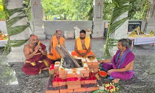 Valmiki Idol Re-Installation Ceremony: Rituals Continue on Second Day in Maldakal
