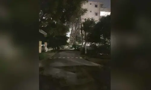 OH! Nizampet denizens grope in dark as streetlights conk out