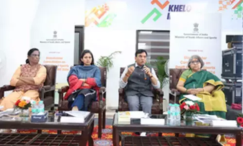 Sports Minister chairs meeting on Draft National Sports Governance Bill 2024 with IOA, NSFs