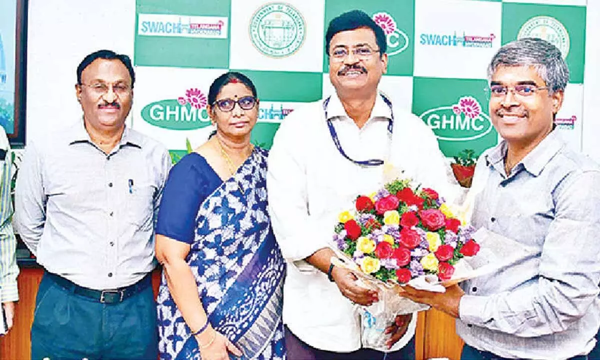 Ilambarithi takes charge as GHMC Commissioner