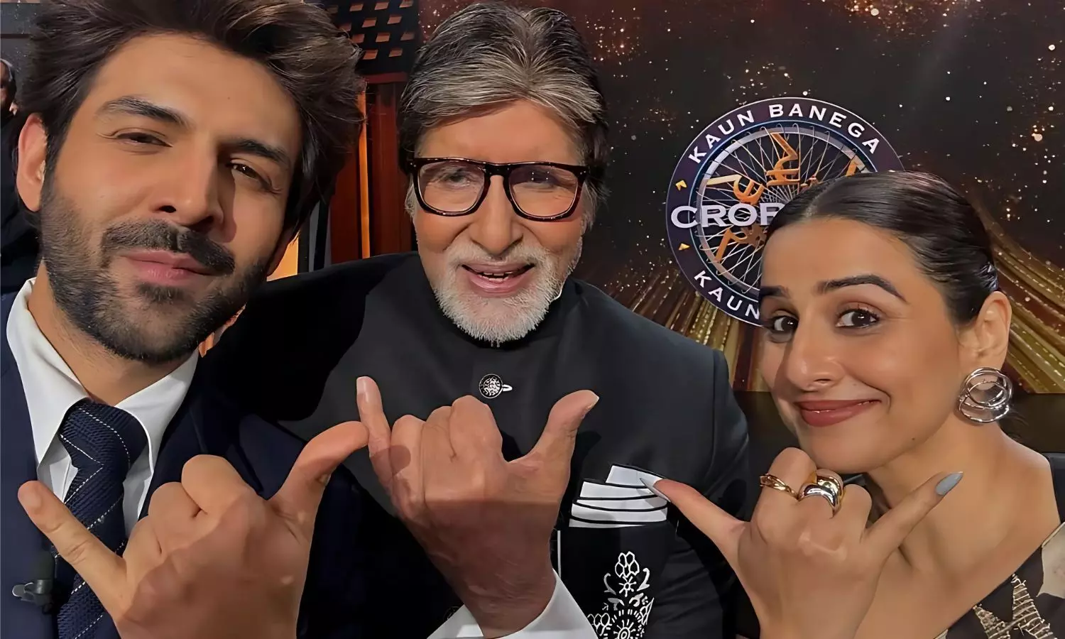 Watch: Amitabh Bachchan and Vidya Balan Recreate Iconic Dance on KBC