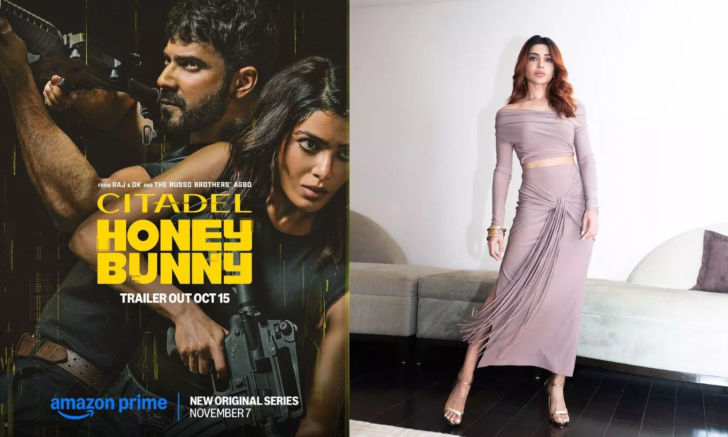 Samantha Ruth Prabhu Recalls Her Concussion from ‘Citadel: Honey Bunny’ Shoot