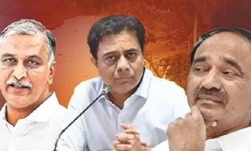 Live by example: Revanth dares KTR, THR, Eatala to dwell on Musi riverbed