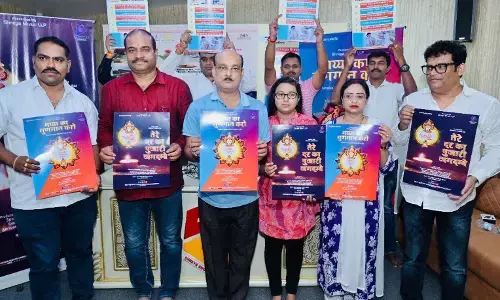 Shreya Music & Entertainment Launches Devotional Songs Maiya Ka Gungan Karo and Tere Dar Ka Pujari Jagdambey  Shreya Group Also Unveils its Health Insurance Program