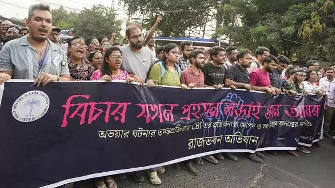 RG Kar: Hunger strike by junior doctors enters day 15