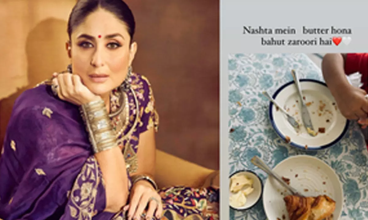 Kareena Kapoor gives a tempting sneak peek into her breakfast