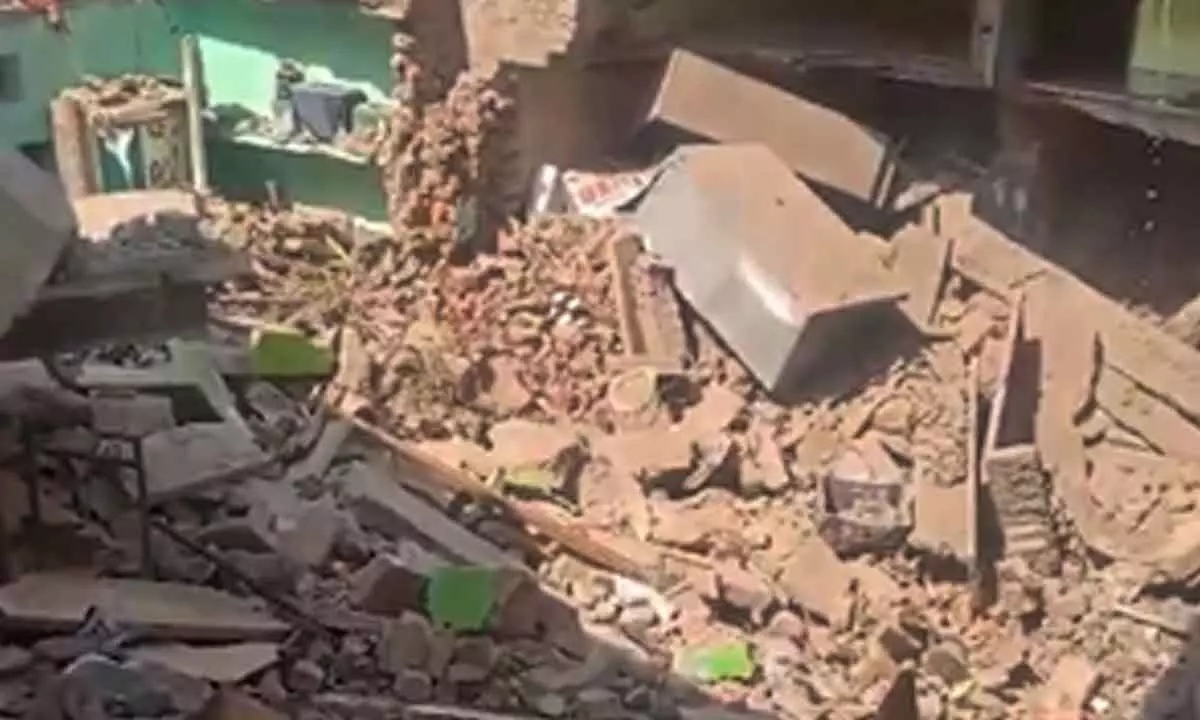 Building collapses after explosion in MPs Morena, many feared trapped