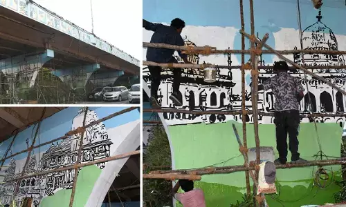 Beautification drive: GHMC to add a dash of art to flyovers