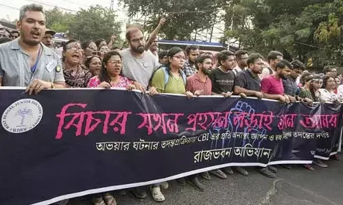 RG Kar: Hunger strike by junior doctors enters day 15