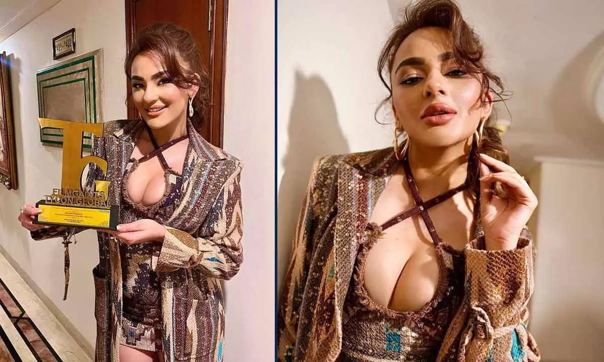 Seerat Kapoor dazzles at Tycoon Global Event