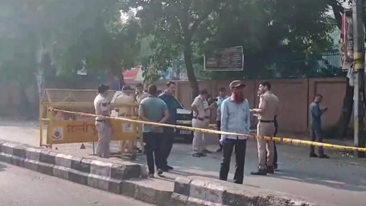 Delhi blast: Boundary wall of CRPF school, nearby cars damaged, terror angle not confirmed yet