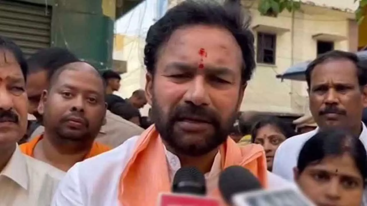 Kishan Reddy Criticizes CM Over Silence on Muthyalamma Temple Attack