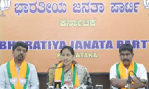 Minister burnt MUDA files to shield Siddaramaiah: Shobha Karandlaje