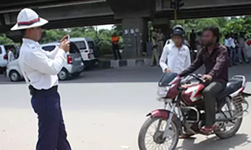 Gurugram Traffic cops issue Rs 2.47 crore fine in Sep