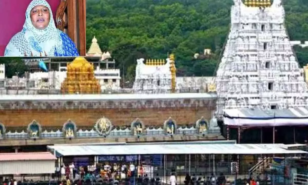 Tirumala police files a case against YSRCP MLC