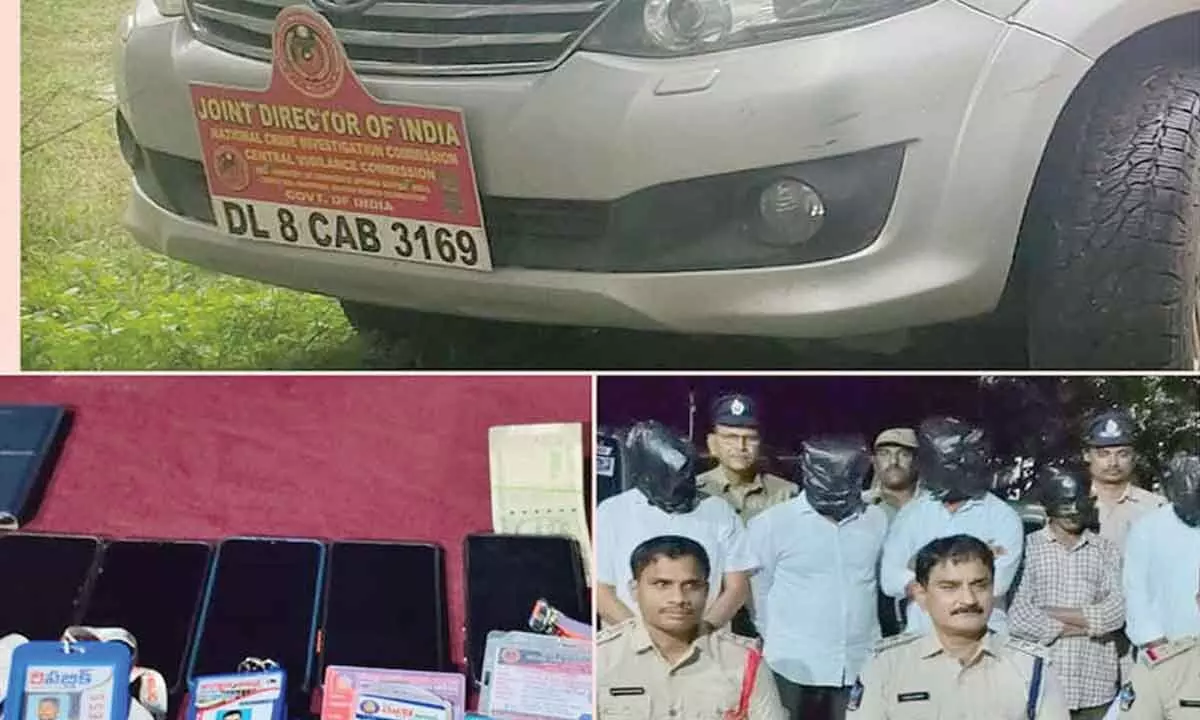 Five fake vigilance officers arrested