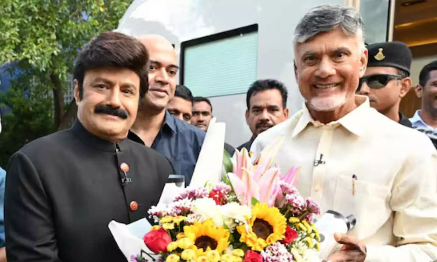 Balakrishna Welcomes Chandrababu Naidu as First Guest on ‘Unstoppable Season 4’