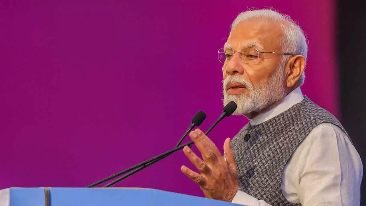 Aim to make Indias century as the worlds century: PM Modi