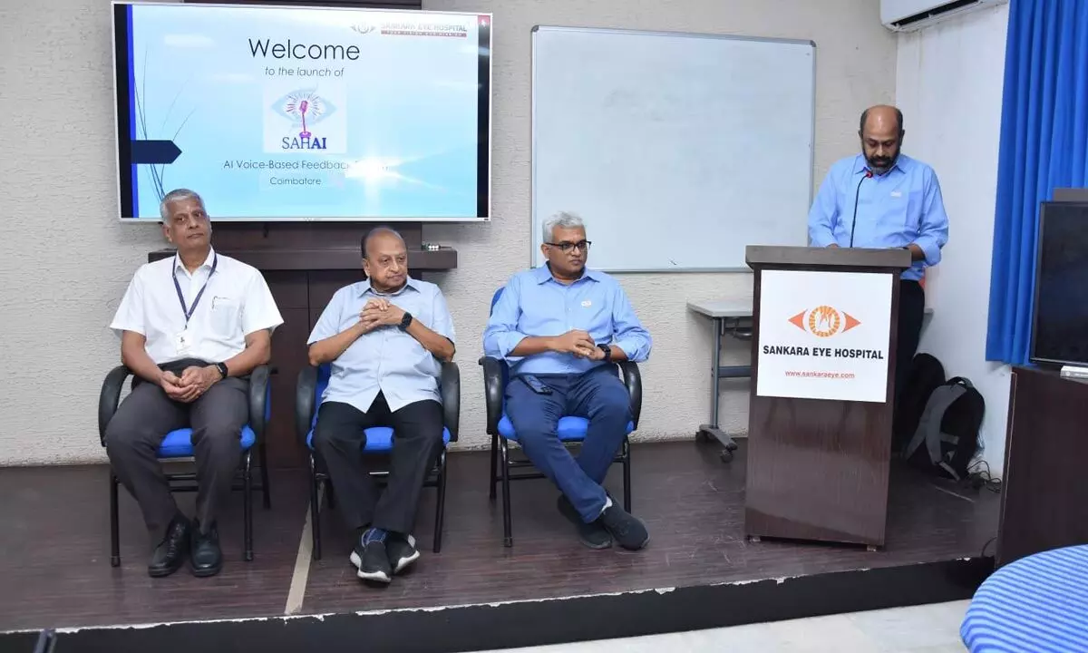 Sankara Eye Foundation Unveils SAHAI: Indias First AI Voice Feedback System in Healthcare