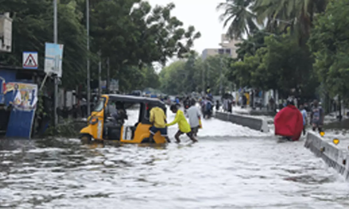 Heavy rainfall predicted for nine districts in Tamil Nadu