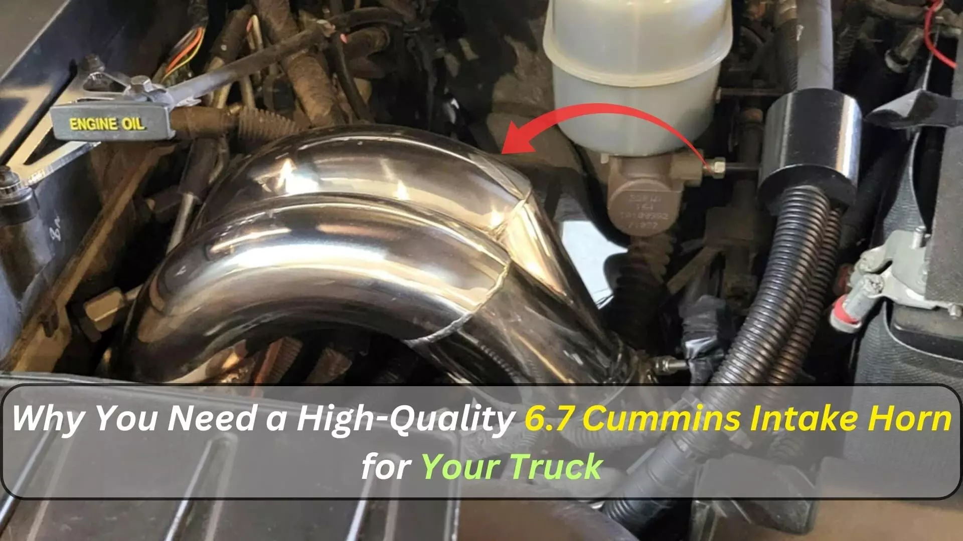 Why You Need a High-Quality 6.7 Cummins Intake Horn for Your Truck