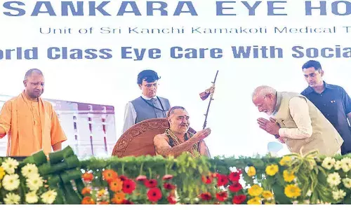 Kashi big centre of healthcare: Modi after eye hospital opening