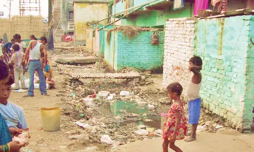 BJP slams AAP over poor living conditions in slums
