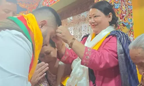 Sikkim bypolls: CM Tamang’s son Aditya Golay submits nomination