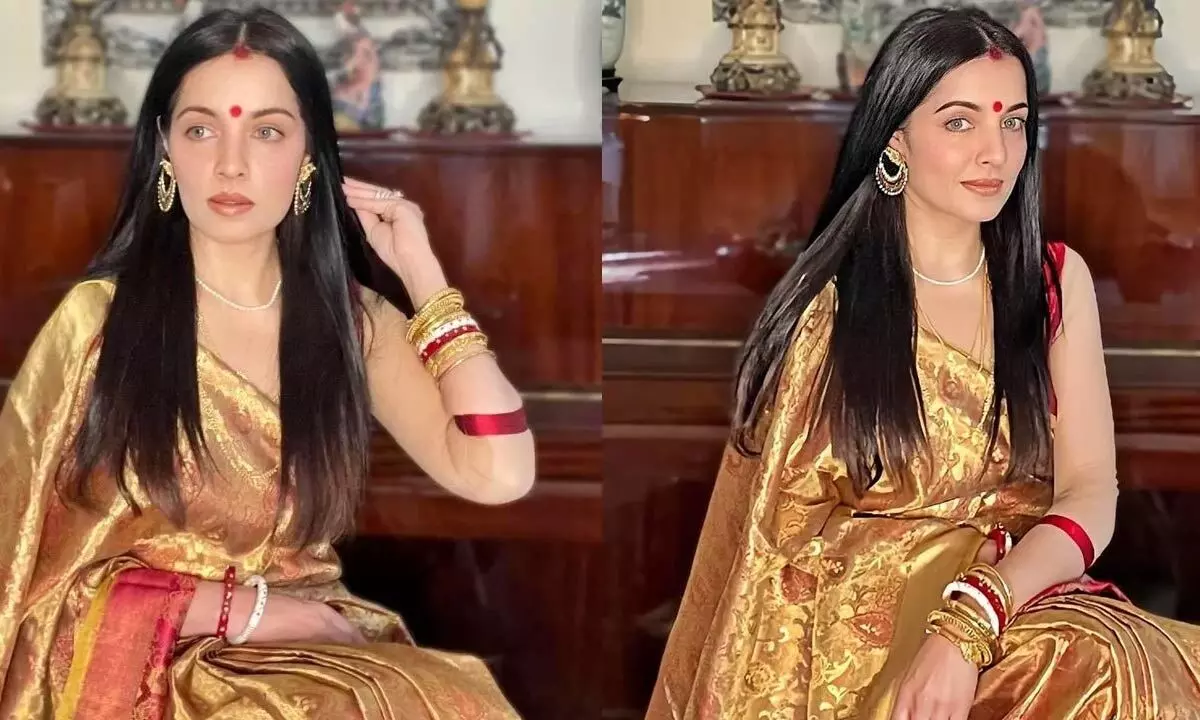 Celina Jaitly reflects on how her father was away on duty during Karwa Chauth