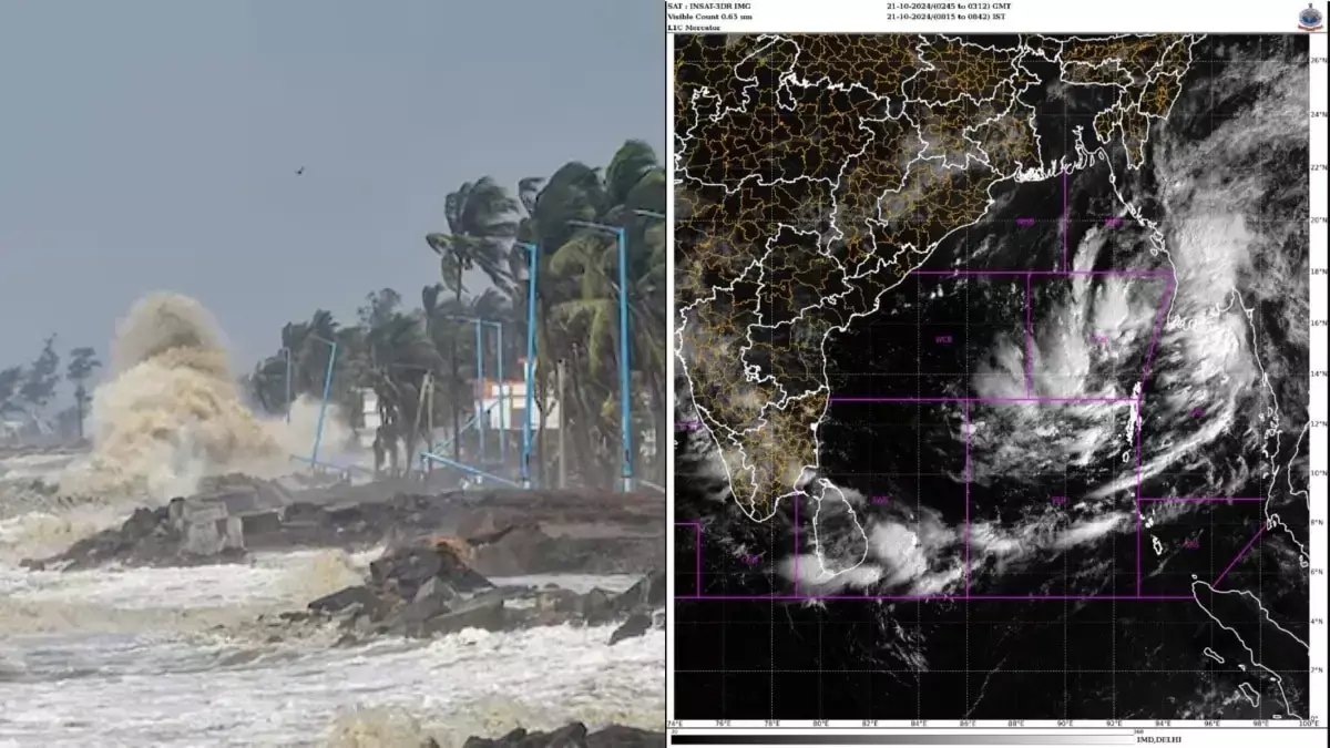 Cyclone Dana to Hit Odisha-West Bengal Coasts on October 24 Night