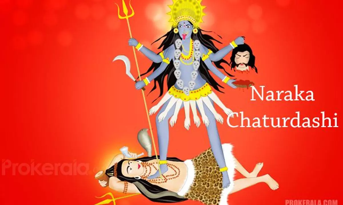 Naraka Chaturdashi 2024: The Sacred Tradition of Lighting Diyas and Its Significance