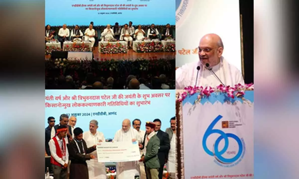 India gearing up for 2nd white revolution, says HM Shah at NDDB diamond jubilee celebrations