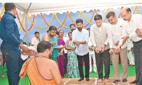 CM Revanth Reddy lays foundation stone for Young India Police School
