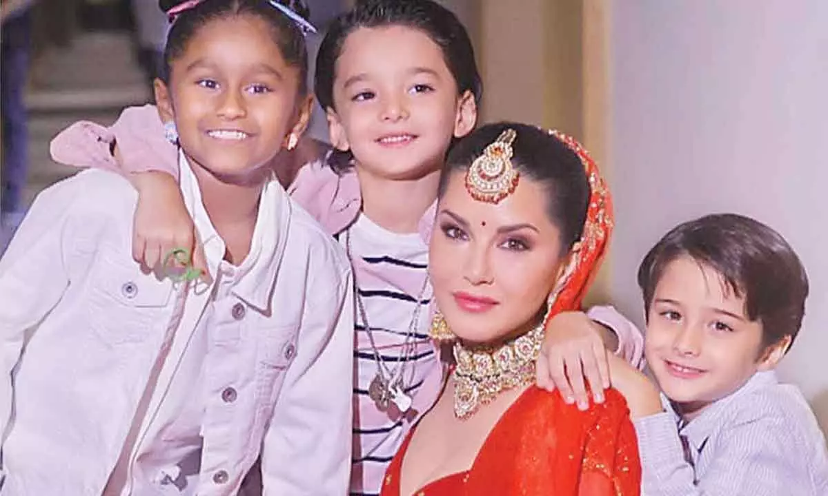 Sunny Leone says, ‘mothers are always mothering’