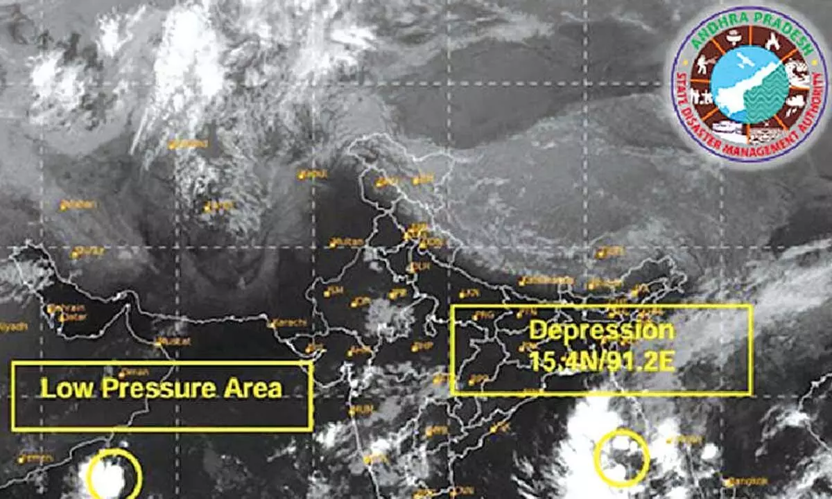 Heavy rain forecast for north coastal AP on Oct 25