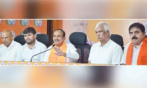 Congress govt real face exposed: Eatala