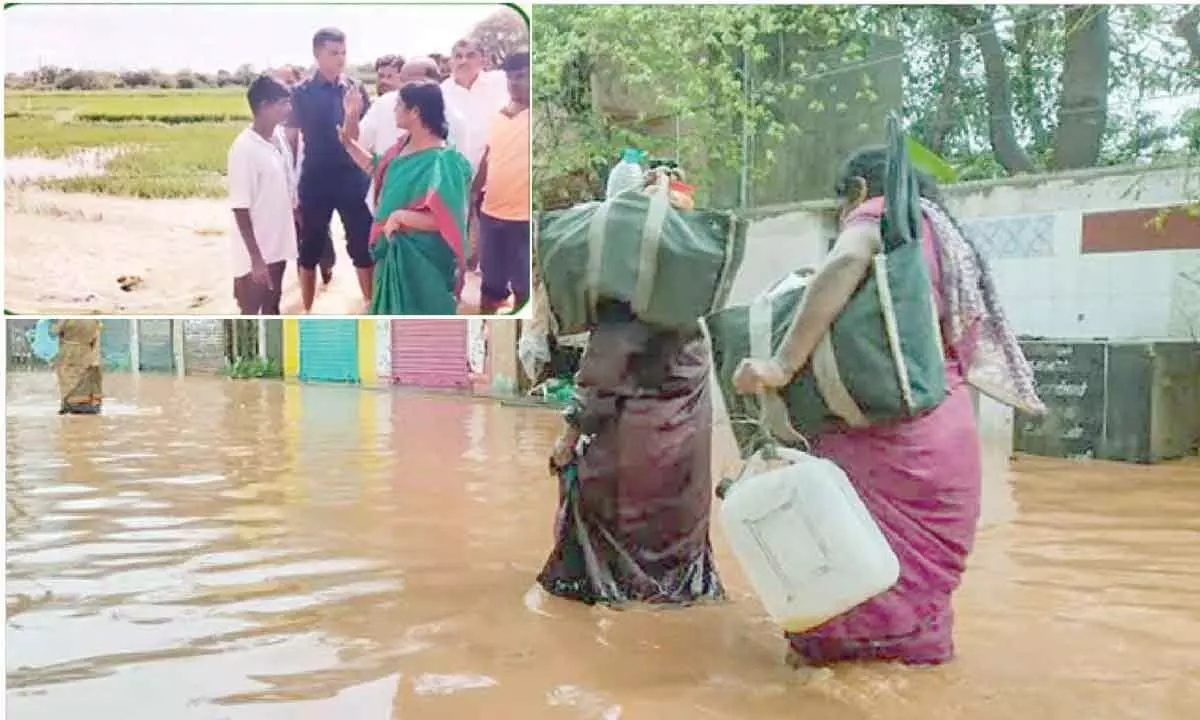 Rains subside, but lakes, streams still overflow