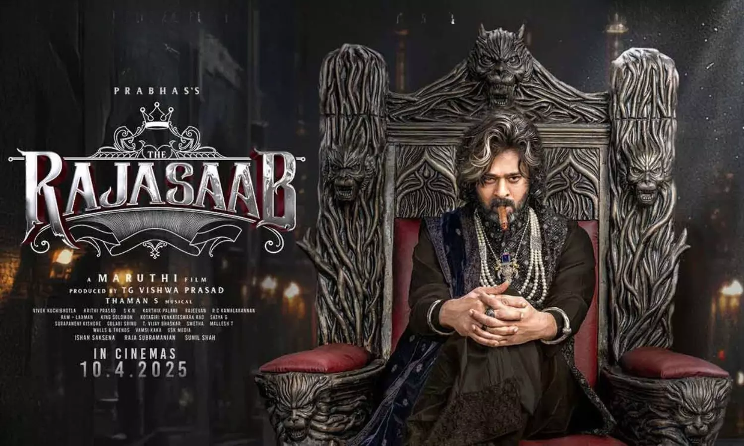 Prabhas Unveils Motion Poster for ‘The Raja Saab’ on His 45th Birthday