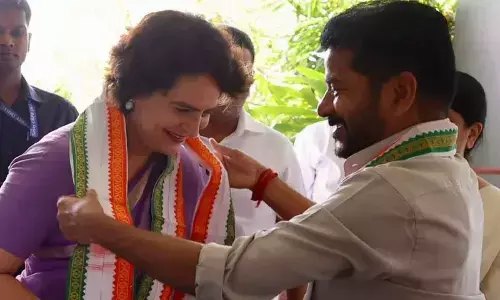 CM attends Priyanka Gandhi’s nomination filing