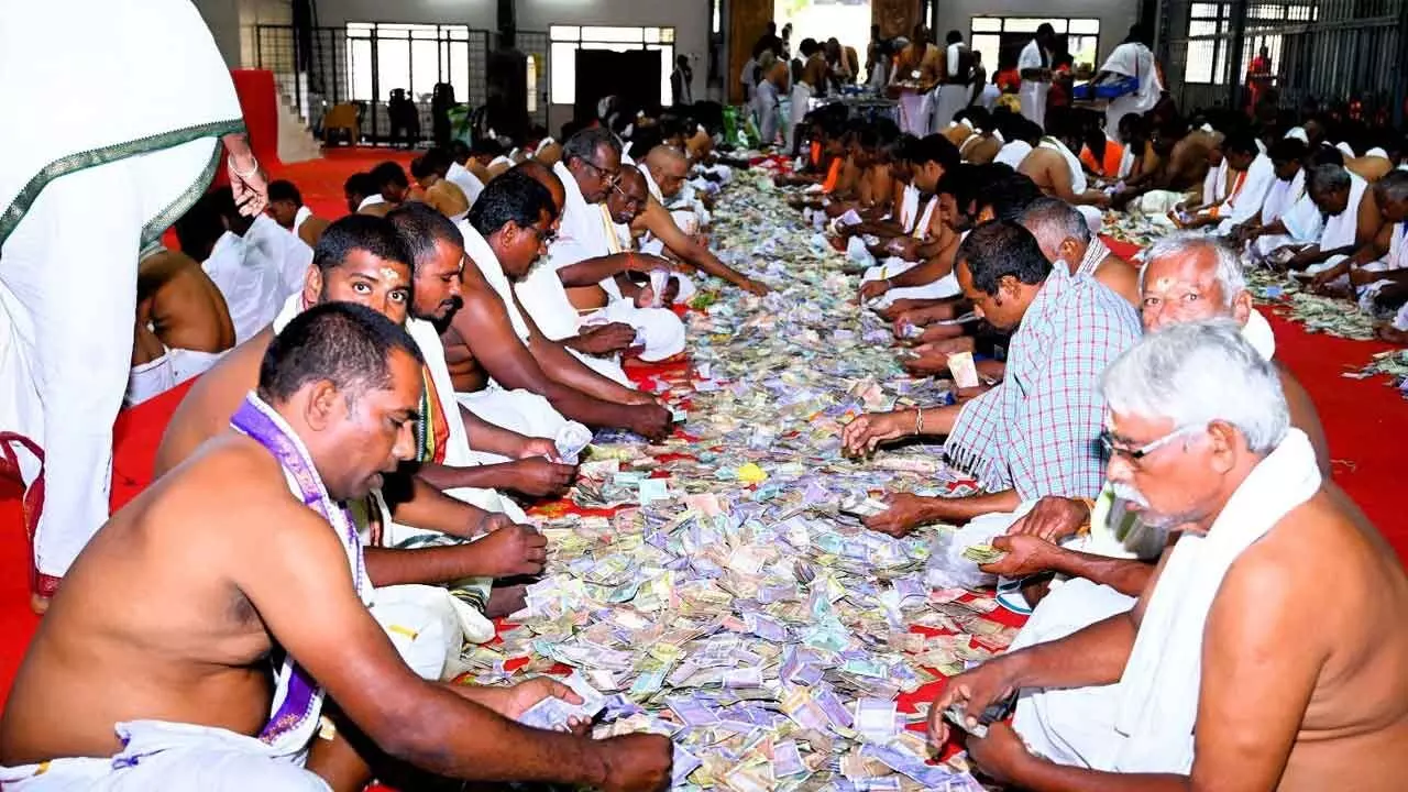 Srisailam temple hundi fetches Rs 2.58 cr