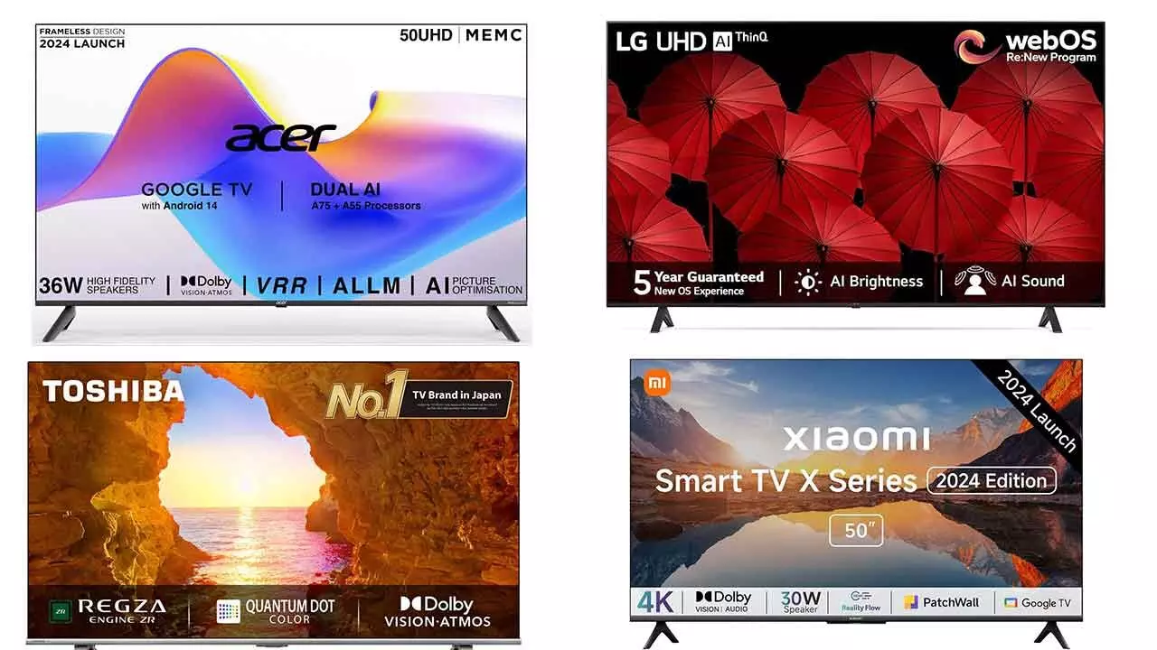 Diwali 2024: Light Up Your Diwali with These Top 50-Inch Smart TVs