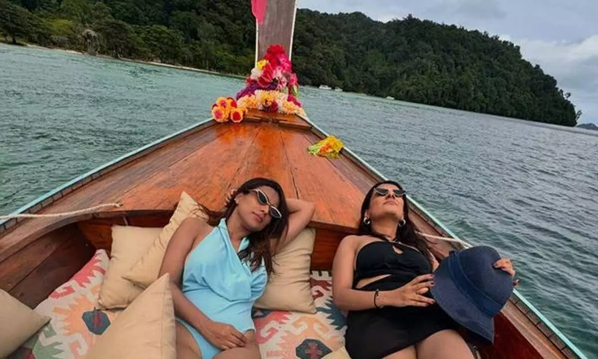 Nia Sharma makes waves at Phi Phi Island getaway