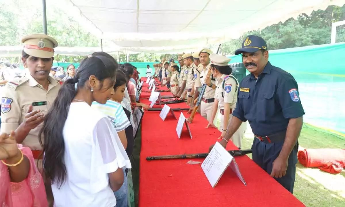 Open House Organized at Cyberabad Police Commissionerate