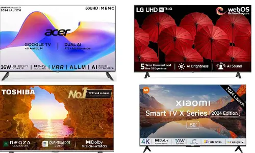 Diwali 2024: Light Up Your Diwali with These Top 50-Inch Smart TVs