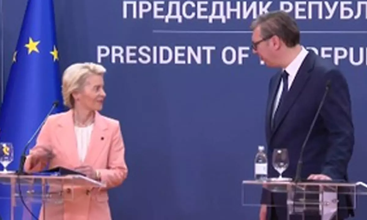 Von der Leyen, President Vucic discuss Serbias EU membership, regional cooperation