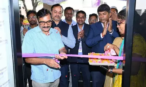 Utkarsh SFBL MD & CEO Govind Singh inaugurating the branch in Tirupati on Friday