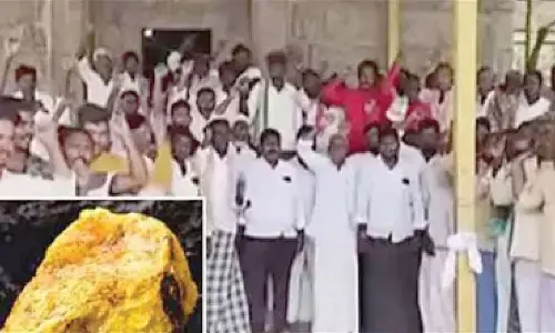 Villagers oppose uranium digging in Kappatralla