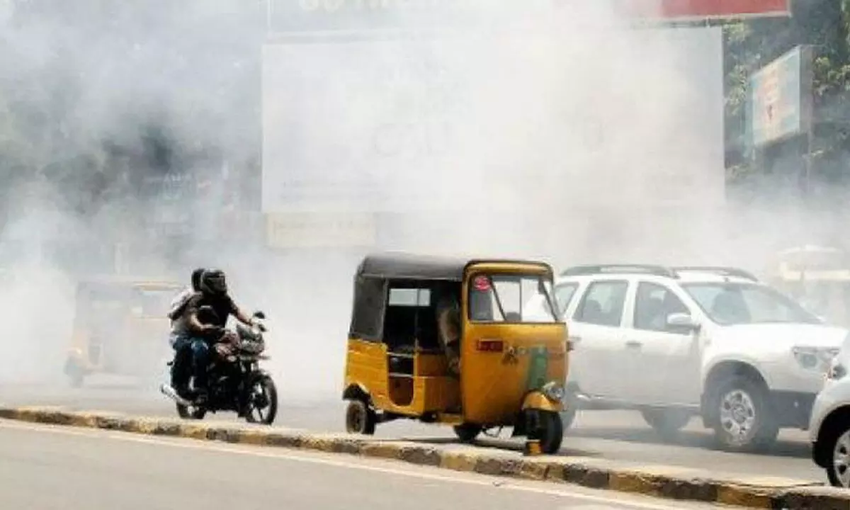 Residents take to street against toxic gas leak in Nizampet